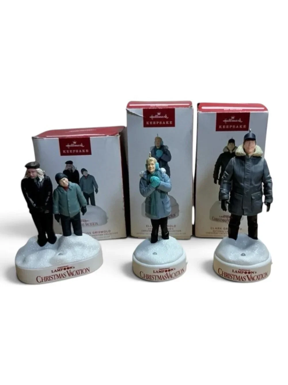 Hallmark Ornament Storyteller - National Lampoon Griswold Set of 3